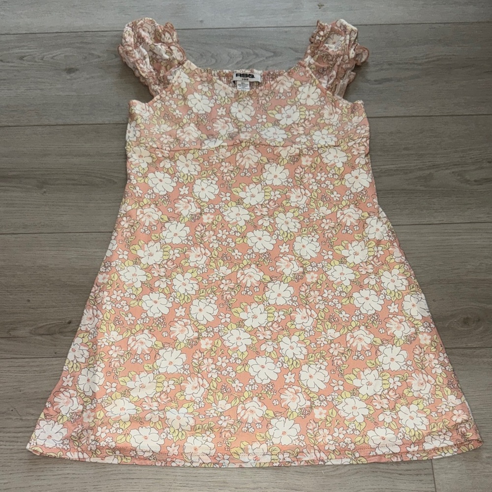 RSQ Girls Floral Babydoll Dress.
